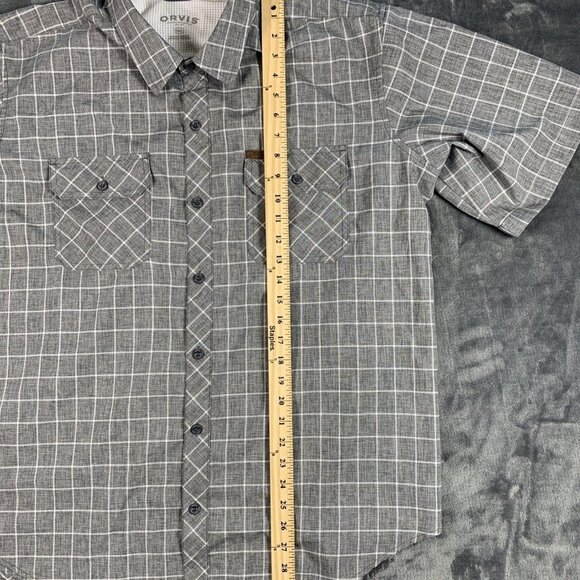 Orvis Classic Collection Short Sleeve Button Up Shirt Men's XXL (lot of 2) - Picture 12 of 14